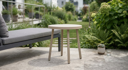 Solara Outdoor-Beistelltisch – Sandbeige